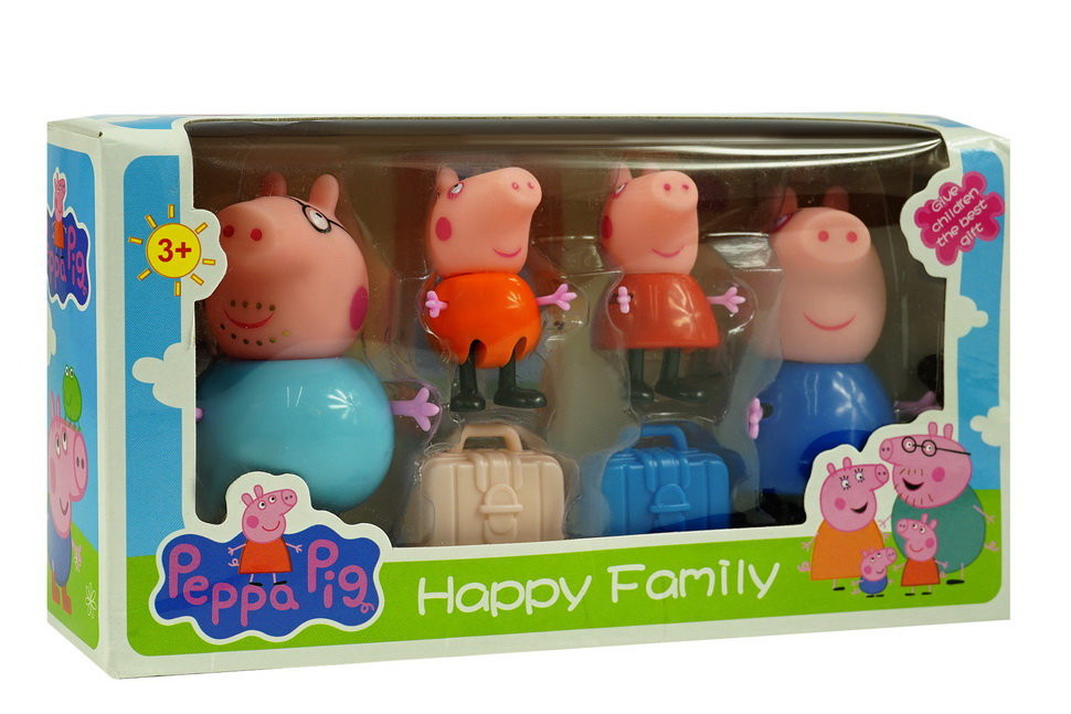 Набор игрушек Свинка Пеппа - Туристы 4 фигуры - фото 2 - id-p54539951