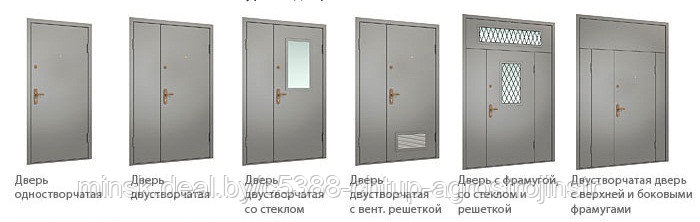 Двери технические металлические для подвалов, мусорокамер. Монтаж.