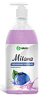Мыло жидкое  Milana черника в йогурте, 1000 мл