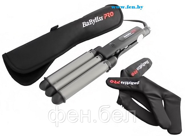 Плойка для волос BaByliss Pro TOURMALINE TRIPLE тройная 22,19,22мм - фото 3 - id-p54574260