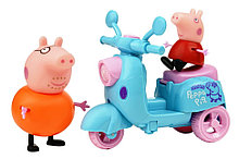 Набор игрушек Свинка Пеппа - Мопед Свики Пепа 2+ фигур