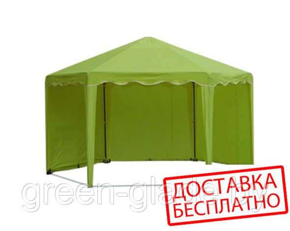 Садовый тент-шатер Беседка 6-граней без стенок - фото 3 - id-p1822097
