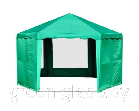 Садовый тент-шатер Беседка 6-граней без стенок - фото 4 - id-p1822097