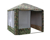 Садовый тент-шатер Пикник 2,5х2,5 камуфлированный