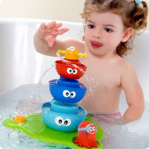 Игрушка для ванной "Веселый фонтан" D40115