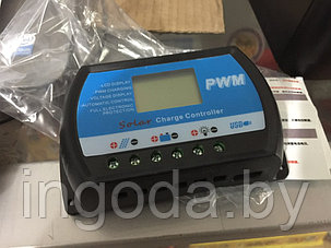  Контроллер заряда PWM 20A 12 В 24 В, фото 2