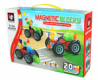 Магнитный объемный конструктор Magnetic blocks 20 деталей, 8020
