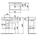 УМЫВАЛЬНИК LAUFEN PRO 60X38, фото 3