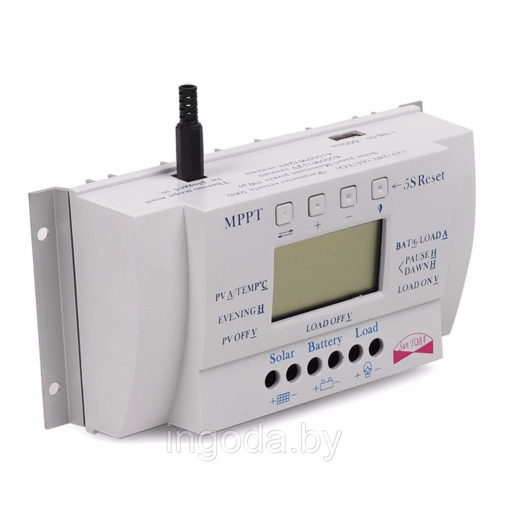 Контроллер заряда MPPT 40A 12 В 24 В
