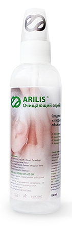 Очищающий спрей Арилис . Средство для ухода и защиты кожи в области ушей - фото 2 - id-p50187947