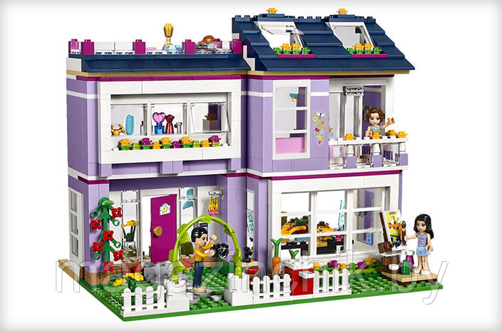 Конструктор 10541 Bela Friends Дом Эммы 731 дет. аналог Лего (LEGO) Френдс 41095 - фото 3 - id-p54720289