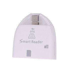 Адаптер USB OTG Af=>micro B с картридером TS-S904, фото 2