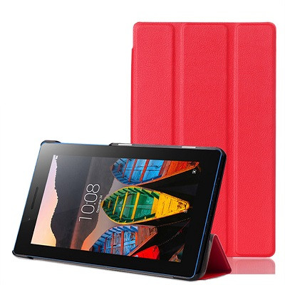 Полиуретановый чехол Nova Case Red для Lenovo Tab 3 TB3-730X - фото 1 - id-p54789900