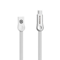 USB кабель зарядки и синхронизации Nillkin Plus III Micro USB+Type-C White