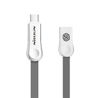 USB кабель зарядки и синхронизации Nillkin Plus III Micro USB+Type-C Grey