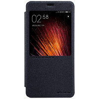 Полиуретановый чехол книга Nillkin Sparkle Leather Case Black для Xiaomi RedMi Pro