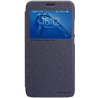 Полиуретановый чехол книга Nillkin Sparkle Leather Case Black для Huawei Nova Plus \G9 Plus \Maimang 5