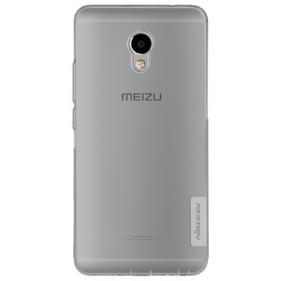 Силиконовый чехол Nillkin Nature TPU Case Grey для Meizu M3E - фото 1 - id-p54790050