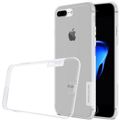 Силиконовый чехол Nillkin Nature TPU Case White для Apple iPhone 7 Plus - фото 3 - id-p54790072