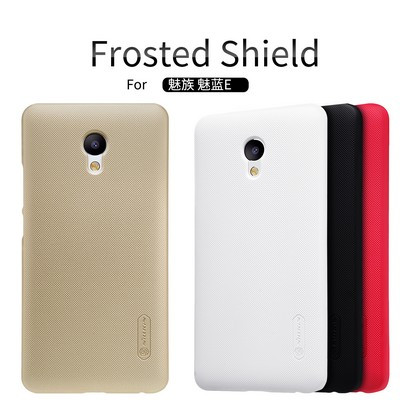 Пластиковый чехол с пленкой Nillkin Super Frosted Shield Black для Meizu M3E - фото 4 - id-p54790104