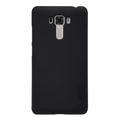 Пластиковый чехол с пленкой Nillkin Super Frosted Shield Black для Asus ZenFone 3 Laser ZC551KL - фото 1 - id-p54790121