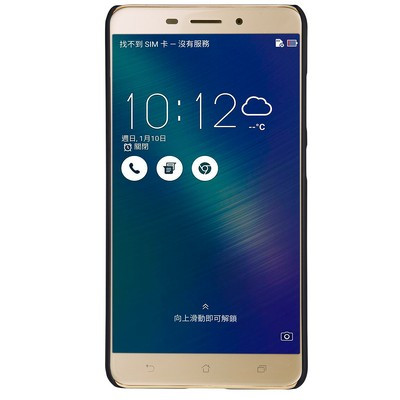 Пластиковый чехол с пленкой Nillkin Super Frosted Shield Black для Asus ZenFone 3 Laser ZC551KL - фото 2 - id-p54790121