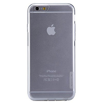 Силиконовый чехол Nillkin Nature TPU Case Grey для Apple iPhone 6/6s - фото 1 - id-p54790174