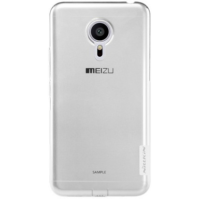 Силиконовый чехол Nillkin Nature TPU Case White для Meizu Pro 5 - фото 1 - id-p54790190