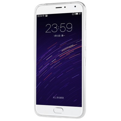 Силиконовый чехол Nillkin Nature TPU Case White для Meizu Pro 5 - фото 2 - id-p54790190