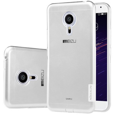 Силиконовый чехол Nillkin Nature TPU Case White для Meizu Pro 5 - фото 3 - id-p54790190