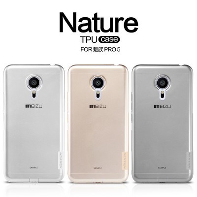 Силиконовый чехол Nillkin Nature TPU Case White для Meizu Pro 5 - фото 4 - id-p54790190