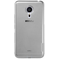 Силиконовый чехол Nillkin Nature TPU Case Grey для Meizu Pro 5