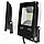 Светодиодный прожектор BLACK SLIM SMD 20W IP65 220V Warm White [S], фото 4