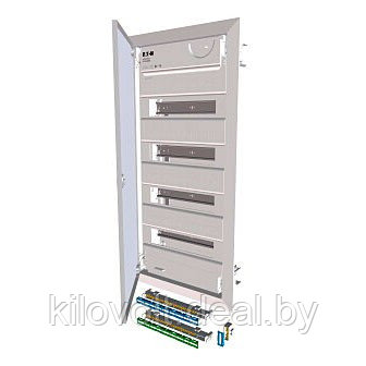 Щиток встраиваемый пластиковый Eaton KLV-48UPS-F метал. дв., 4х12 мод., IP30 - фото 1 - id-p54799218