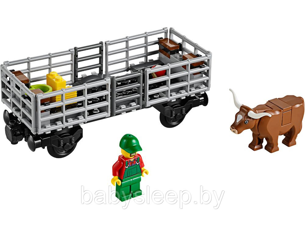 Конструктор ЛЕГО. LEGO City 60052 "Грузовой поезд". Бесплатная доставка. - фото 6 - id-p54803357