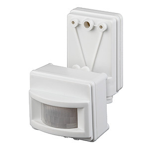 Датчик движения прожекторный ЭРА MD 01 1200Вт, IP-44, 12м