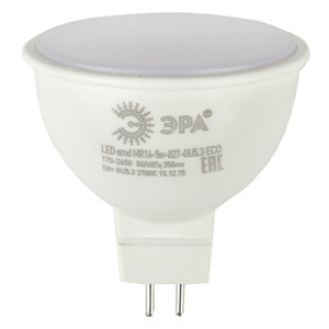 Лампа светодиодная  ЭРА LED smd MR16-5w-840-GU5.3 ECO