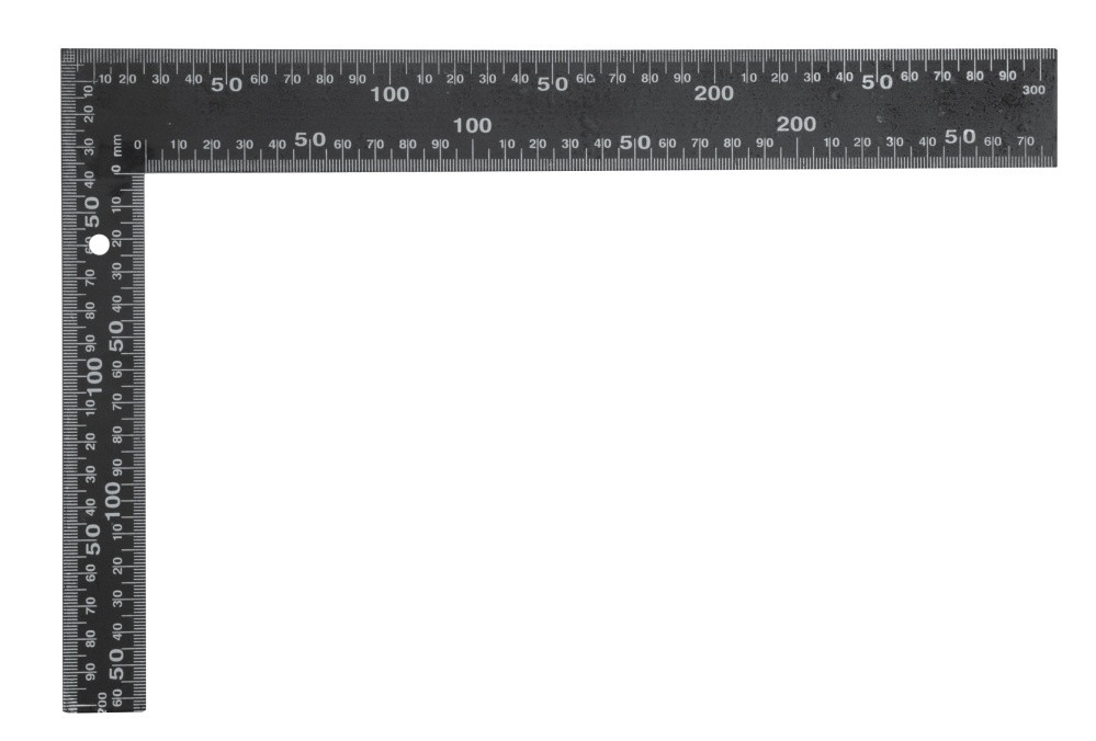 Угольник столярный цельномет. 400х600мм VOREL 18200