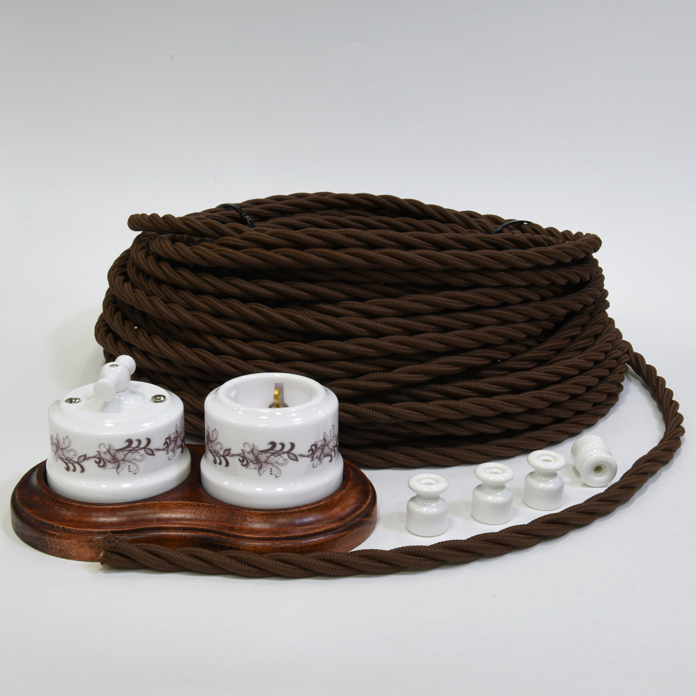 Ретро провод витой 