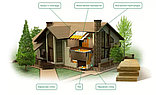 Экологичная теплоизоляция   Экотерм 1200х600х50мм   для дома , коттеджа., фото 2