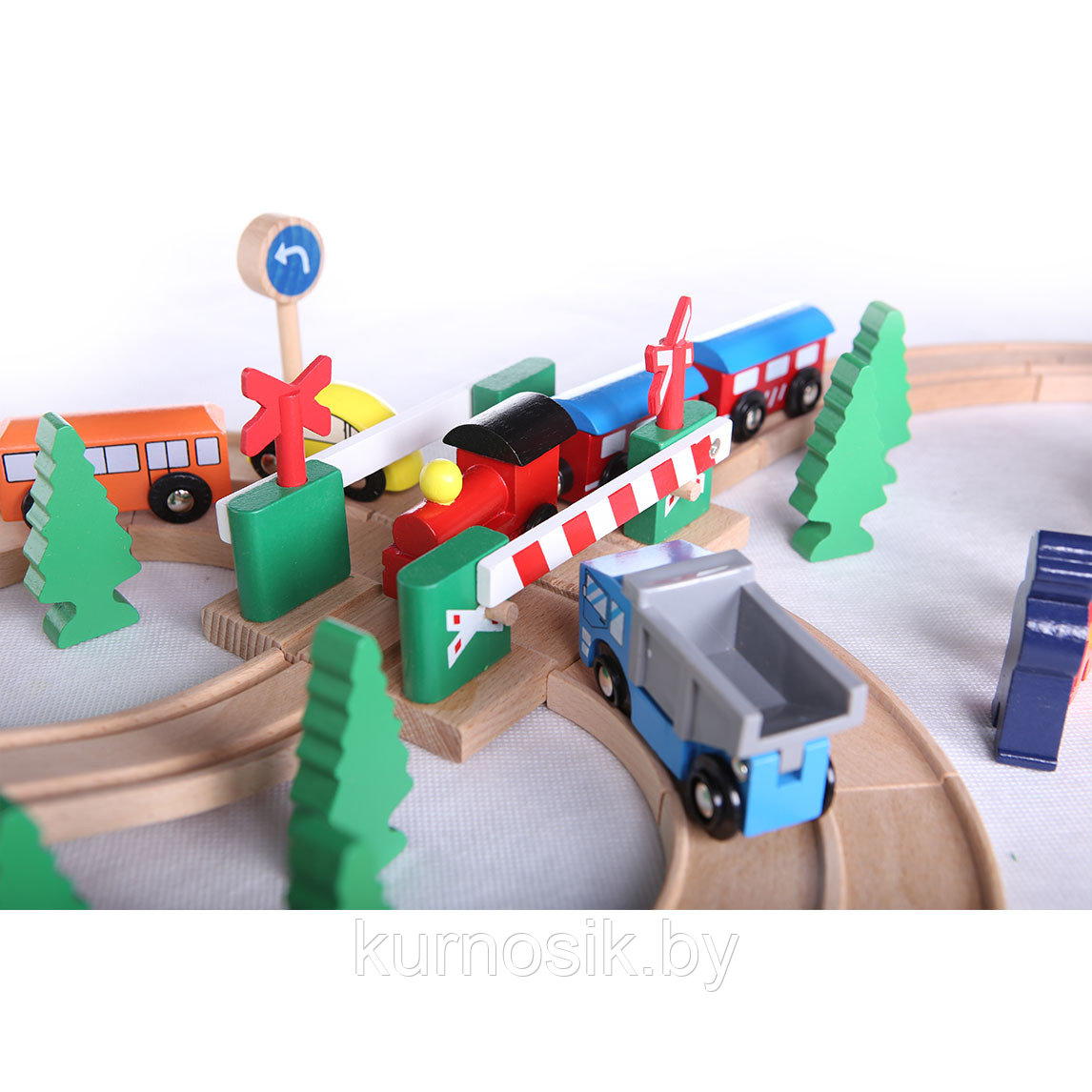 Деревянная железная дорога - 75 предметов - фото 5 - id-p54849765