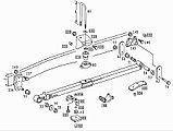 Коренной лист MB 809,814 (670 кузов не откидная кабина), фото 2