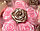 Букет из мягких игрушек, розовый, РК0511 (5 мишек и 11 роз), фото 3