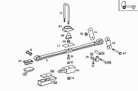 Лист коренной передней рессоры MB 809