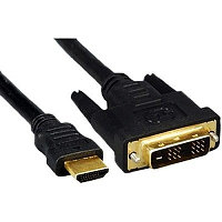 Кабель (K-152) HDMI to DVI-D Single Link A-M/DVI (18+1)-M 2 filters, 5,0 m