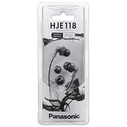 Наушники RP-HJE118GUK черный Panasonic