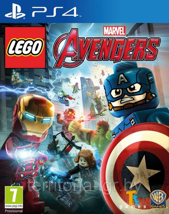 LEGO: Marvel Мстители/Avengers (PS4 русская версия)