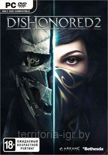 Dishonored 2 (Копия лицензии) DVD-3 PC - фото 1 - id-p64016548