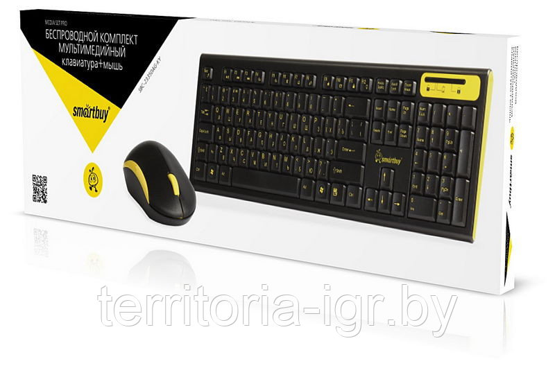 Беспроводной комплект клавиатура+мышь SBC-23350AG-KY Smartbuy - фото 1 - id-p54960353