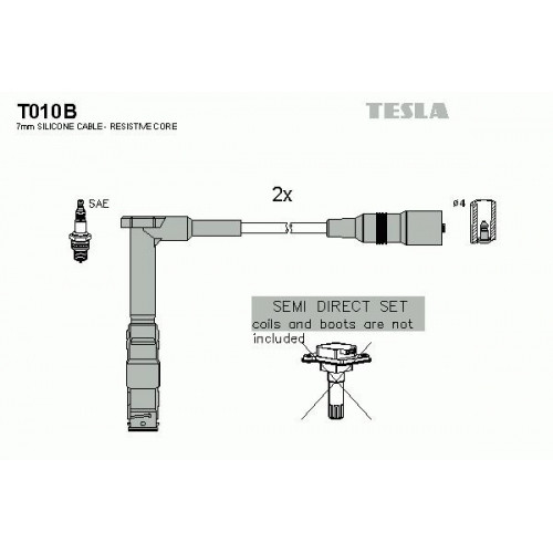 Провода высоковольтные TESLA (в ассортименте)